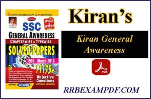 Read more about the article Kiran SSC General Awareness GK Book Pdf