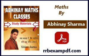Read more about the article Maths By Abhinay Sir Pdf