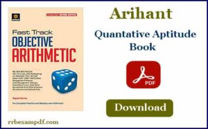 Read more about the article Arihant Quantative Aptitude Pdf
