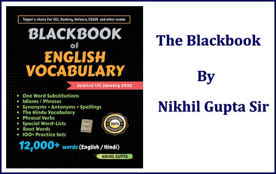 Black book of english vocabulary pdf