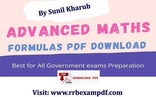Maths Advance & Arithmetic Trick Download PDF