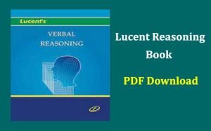 Read more about the article Lucent Verbal Reasoning Book 2023 PDF Download [Latest Edition]