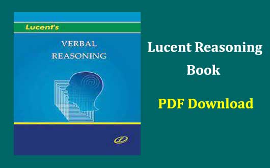 Lucent Reasoning Book PDF