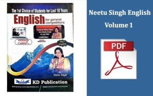 Read more about the article Neetu singh volume 1 English book PDF
