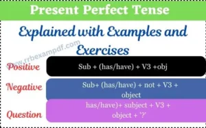 Read more about the article Present Perfect Tense with Examples