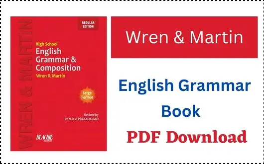 wren & martin english grammar pdf