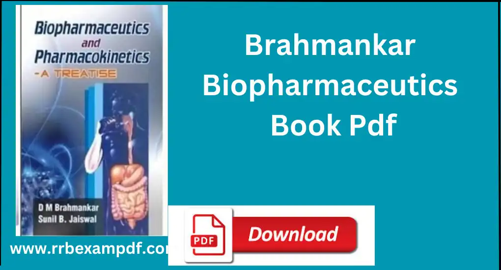 Brahmankar Biopharmaceutics Book Pdf