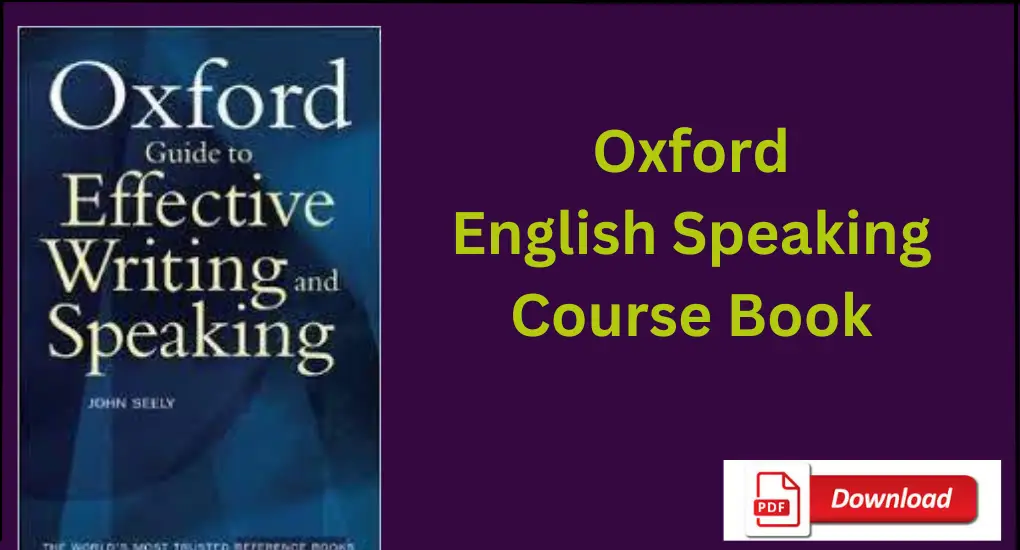 Oxford English Speaking Course Book 