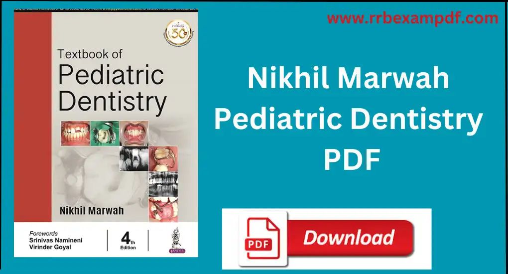 Nikhil Marwah Pediatric Dentistry PDF