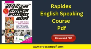 Read more about the article Rapidex English Speaking Course Pdf