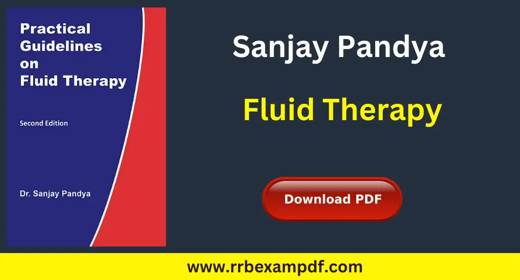 Sanjay Pandya Fluid Therapy Pdf Free Download