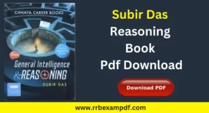 Read more about the article Subir Das Reasoning Book Pdf Download
