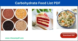 Read more about the article Complex Carbohydrates List pdf
