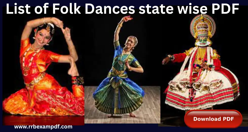 Folk Dances of India state wise