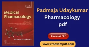 Read more about the article Padmaja Udaykumar Pharmacology pdf