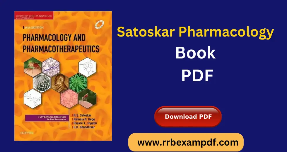 Satoskar Pharmacology Pdf 