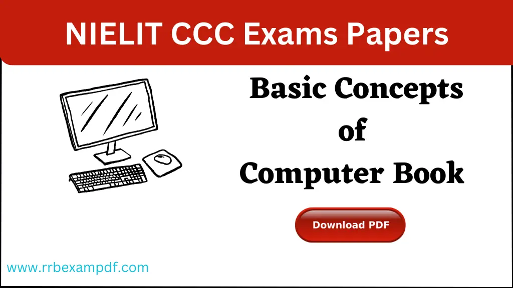 Basic Concepts of Computer Book PDF