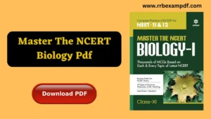 Read more about the article Master The Ncert Biology Pdf