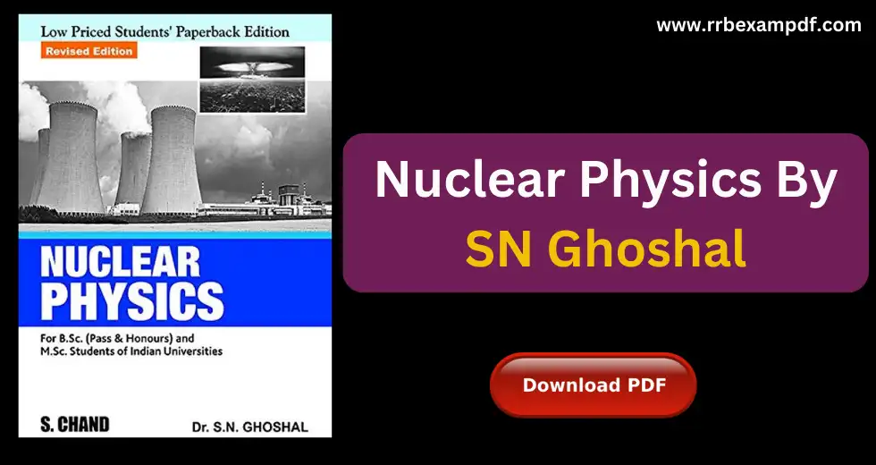 Nuclear Physics By SN Ghoshal Pdf