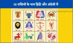 Read more about the article Rashi Name in English and Hindi राशियों के नाम