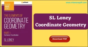 Read more about the article SL Loney Coordinate Geometry Pdf