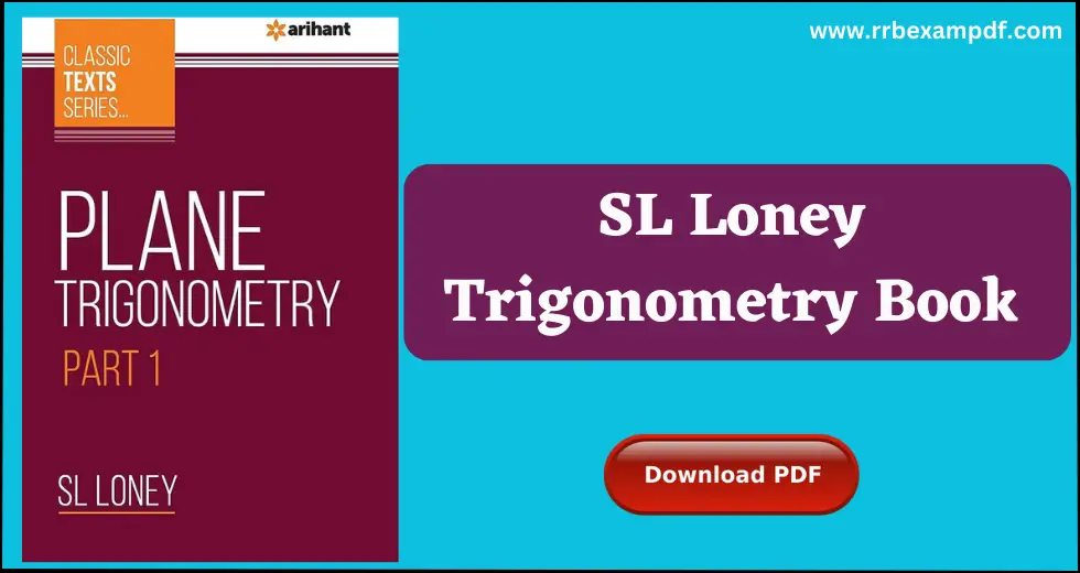 SL Loney Trigonometry Pdf