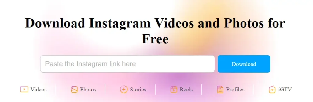 sssgram Instagram video download